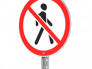 Sinais de tr&acirc;nsito Modelo 3D