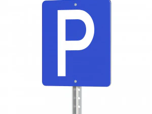 Sinais de tr&acirc;nsito Modelo 3D