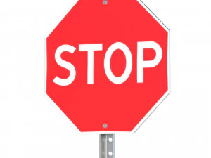 Sinais de tr&acirc;nsito Modelo 3D