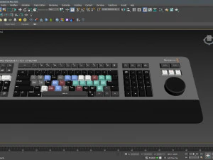 Blackmagic Design DaVinci Keyboard 3D Model