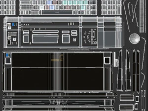Blackmagic Design DaVinci Keyboard 3D Model