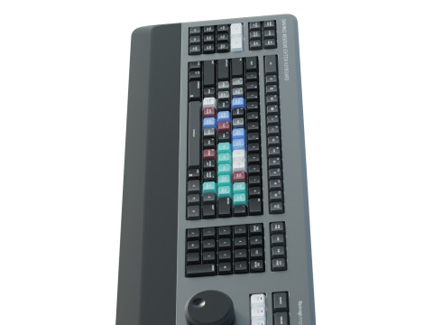 Blackmagic Design DaVinci Keyboard 3Dモデル