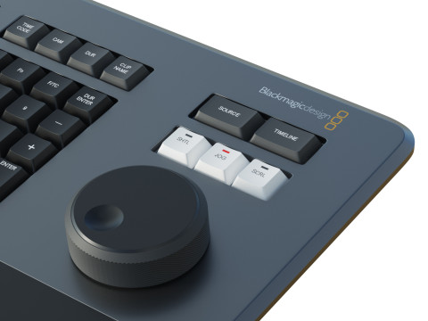 Blackmagic Design DaVinci Keyboard 3Dモデル