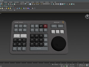 Blackmagic Speed editor 3D Model