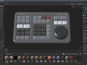Blackmagic Speed editor 3D Model