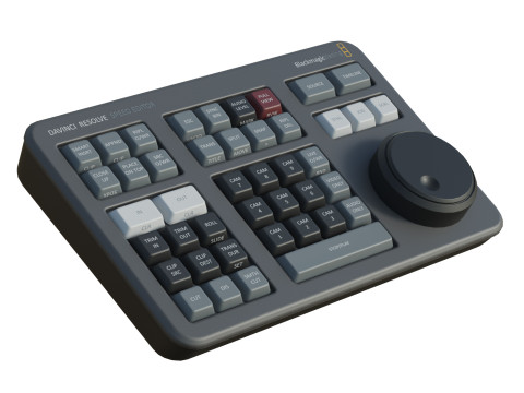 Blackmagic Speed editor 3D Model