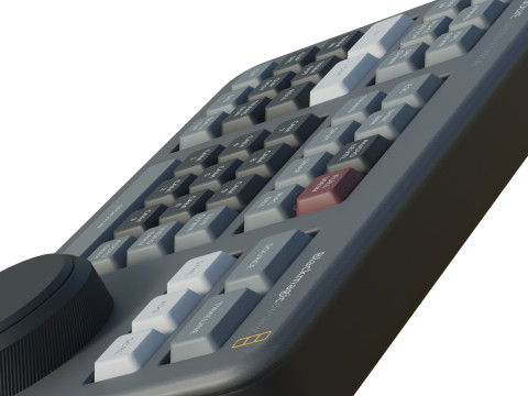 Blackmagic Speed editor 3D Model