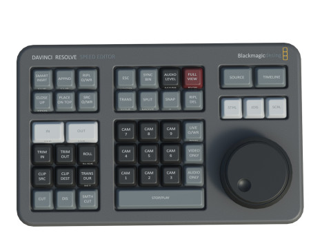 Blackmagic Speed editor 3D Model