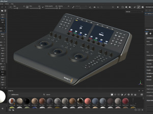 Davinci Resolve Mini Panel 3D Model