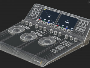 Davinci Resolve Mini Panel 3D Model