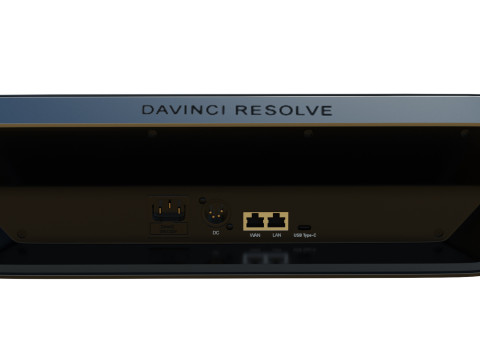Davinci Resolve Mini Panel 3D Model