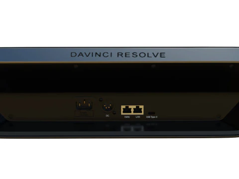 Davinci Resolve Mini Panel 3D Model