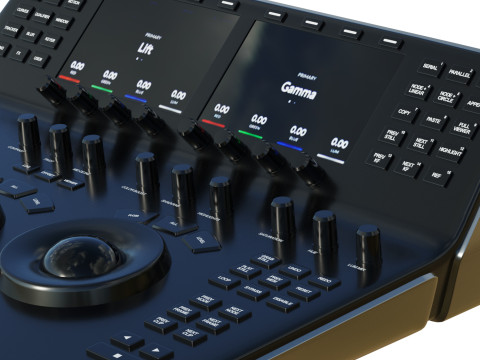 Davinci Resolve Mini Panel 3D Model