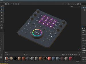 Ferramenta criativa Loupedeck Modelo 3D