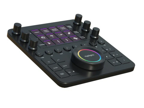 Ferramenta criativa Loupedeck Modelo 3D