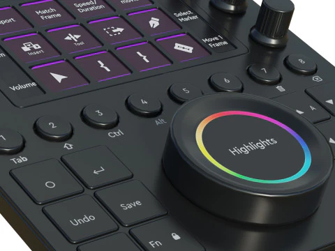 Ferramenta criativa Loupedeck Modelo 3D