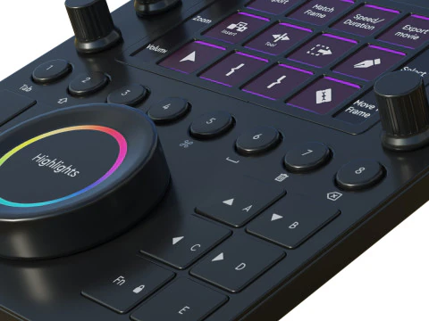 Ferramenta criativa Loupedeck Modelo 3D