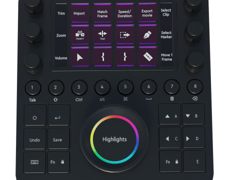 Loupedeck Creative Tool Modelo 3D