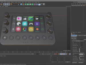 Razer Stream Controller Modello 3D