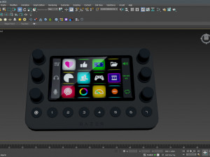 Razer Stream Controller Modello 3D