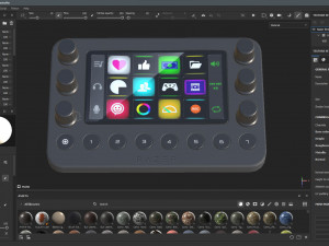 Razer Stream Controller Modello 3D