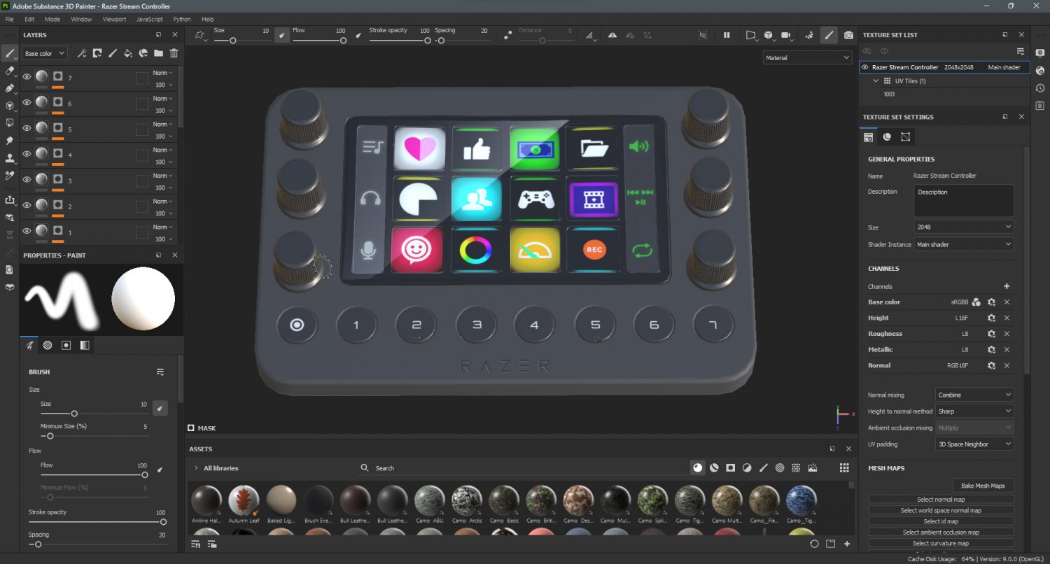 Stream control. Razer Stream Controller. Razer Stream Controller x