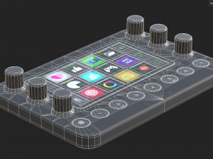 Razer Stream Controller Modello 3D