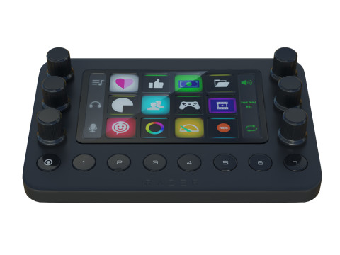 Razer Stream Controller Modello 3D