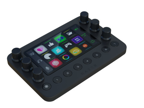Razer Stream Controller Modello 3D