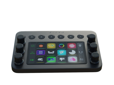 Razer Stream Controller Modello 3D