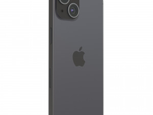 Apple iPhone 15 black Modello 3D
