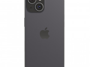 Apple iPhone 15 black Modello 3D