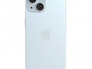 Apple iPhone 15 blue 3D Model
