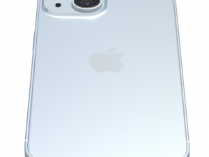 Apple iPhone 15 blue 3D 모델