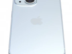 Apple iPhone 15 blue 3D Model