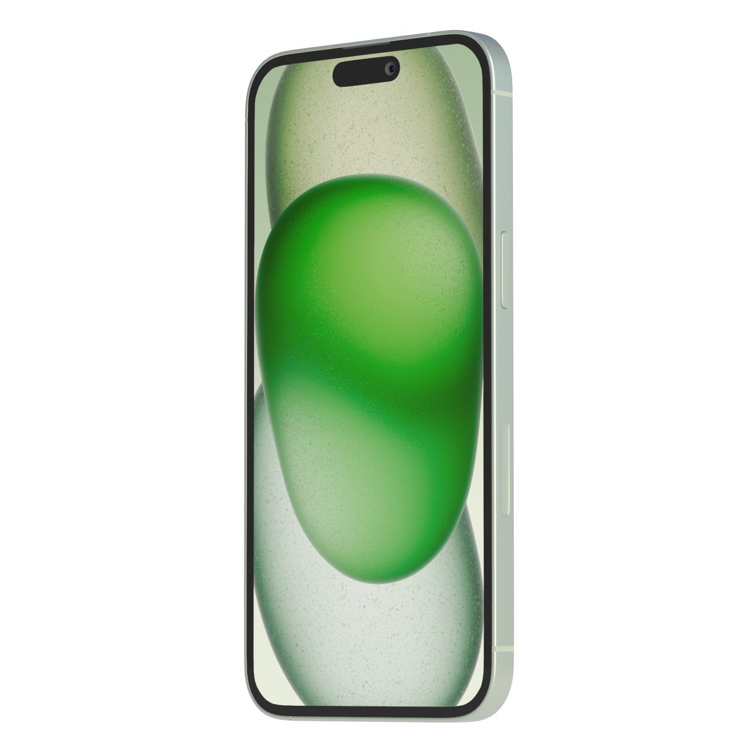 Apple iPhone 15 Plus Green 3D model - Download Electronics on