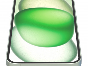 Apple iPhone 15 green 3D 模型