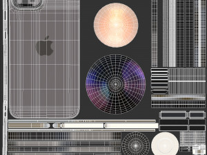 Apple iPhone 15 green 3D 模型