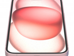 Apple iPhone 15 pink 3D Model