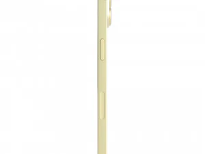 Apple iPhone 15 yellow 3D Model