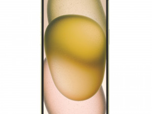 Apple iPhone 15 yellow Modèle 3D