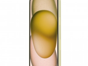 Apple iPhone 15 yellow Modèle 3D