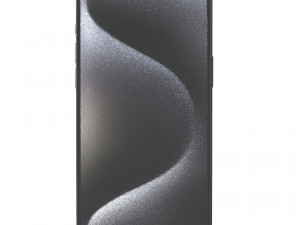 Apple iPhone 15 Pro Black Titanium Modello 3D