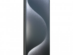Apple iPhone 15 Pro Black Titanium Modello 3D