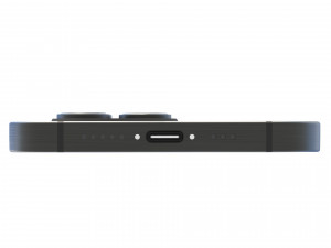 Apple iPhone 15 Pro Black Titanium Modello 3D