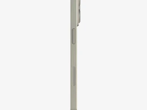 Apple iPhone 15 Pro Natural Titanium 3D Model