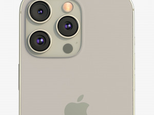Apple iPhone 15 Pro Natural Titanium Modelo 3D