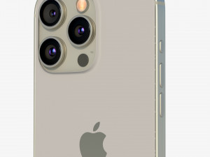 Apple iPhone 15 Pro Natural Titanium Modelo 3D