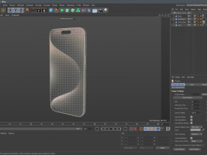 Apple iPhone 15 Pro Natural Titanium Modelo 3D