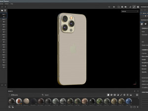 Apple iPhone 15 Pro Natural Titanium Modelo 3D